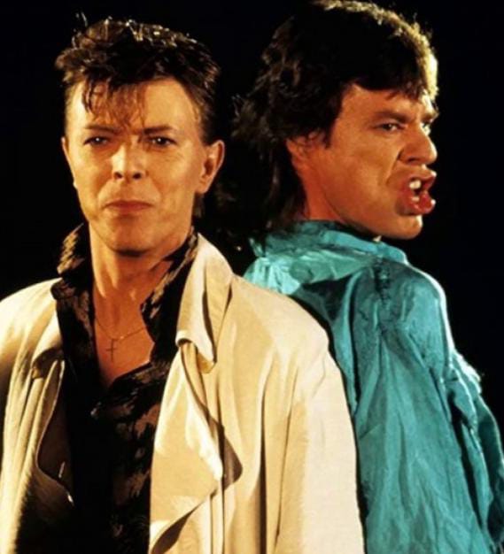 David Bowie e Mick Jaggers in Dancing in The Streets - Ph. Credits Radiofreccia